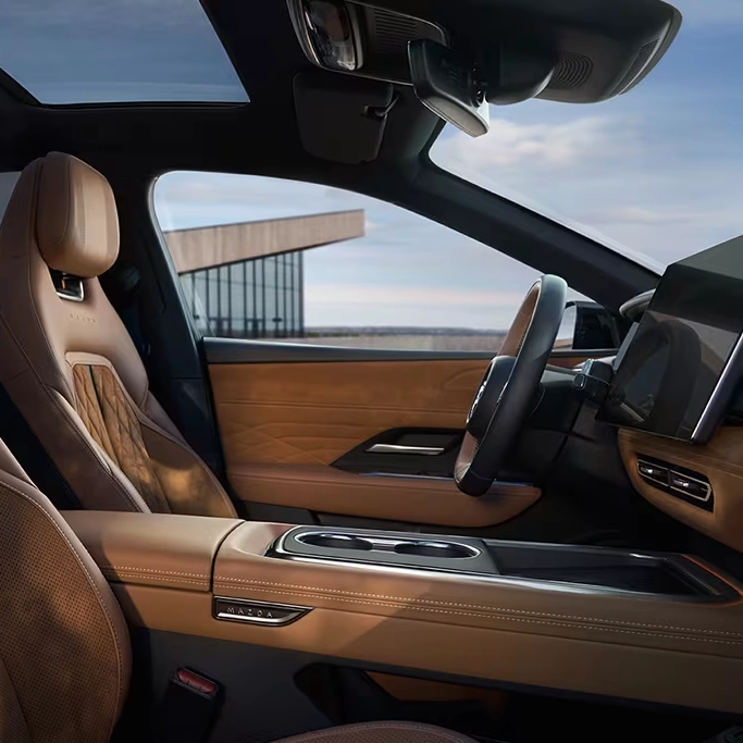Design intérieur de la Mazda 6e électrique